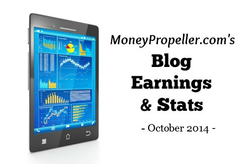 Blog Earnings and Stats October