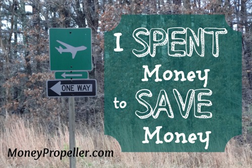I Spent Money to Save Money