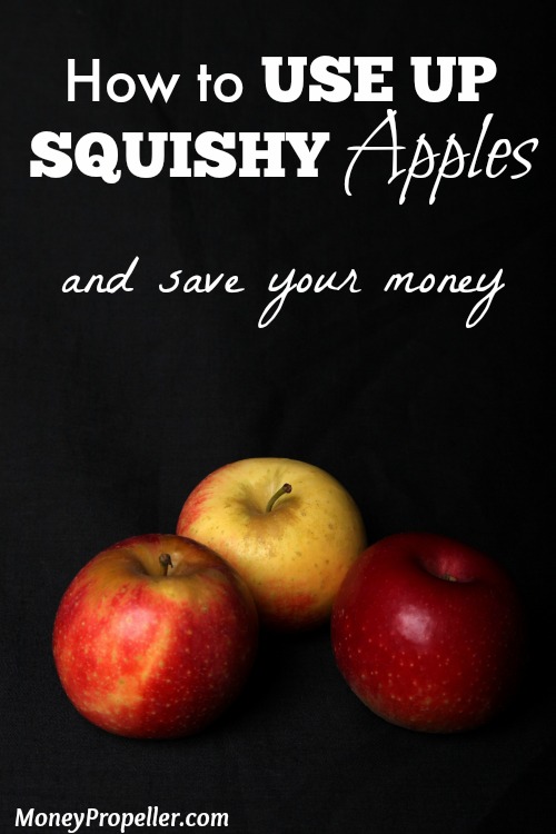 How to Use Up Squishy Apples and save your money