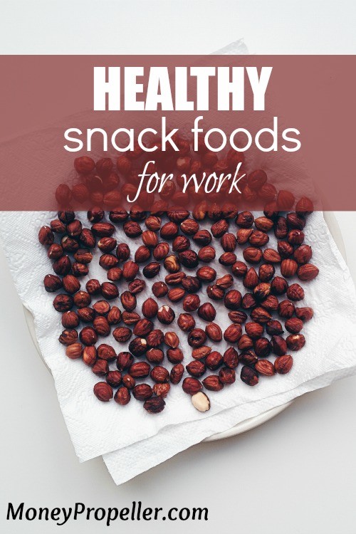 Here are some healthy snack foods for work. There are some that are healthier than others of course, but stocking up on healthy choices will keep you healthier! Check out the list.