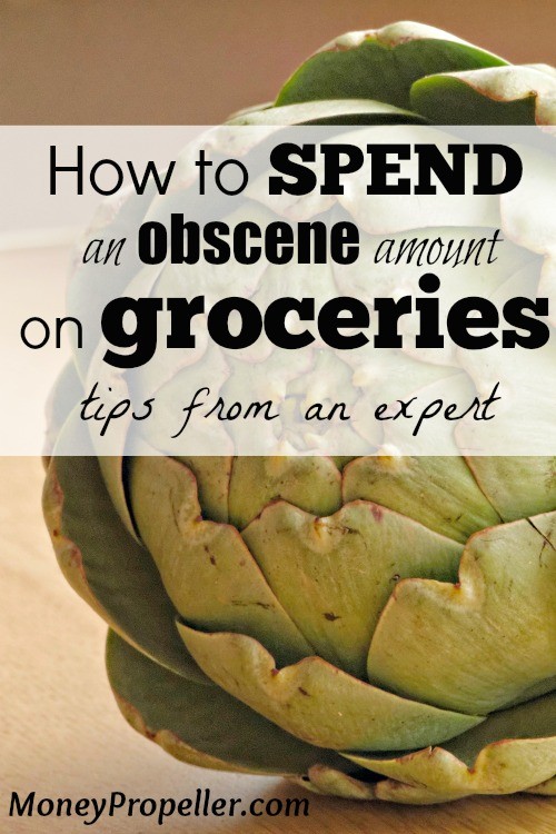 I am an expert in how to spend an obscene amount on groceries. Read on to find out how it is possible to blow money on food, and DON'T DO WHAT I DO!