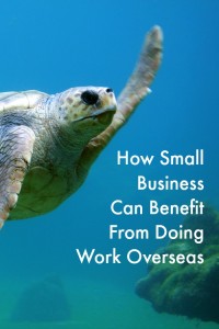 How Small Business Can benefit from doing Work Overseas