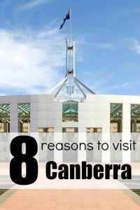 8 Reasons to Visit Canberra - Taking a vacation to Australia is totally on my bucketlist. Planning my travel is hard in a big country like that. This list of awesome things to do in Canberra is helping it make the cut for my epic road trip plan.